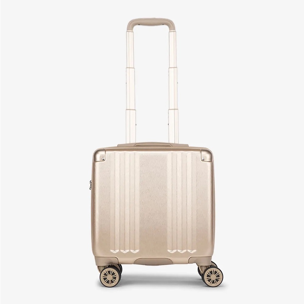 Calpak Ambeur Mini Carry-On Luggage in Gold — New with Tags